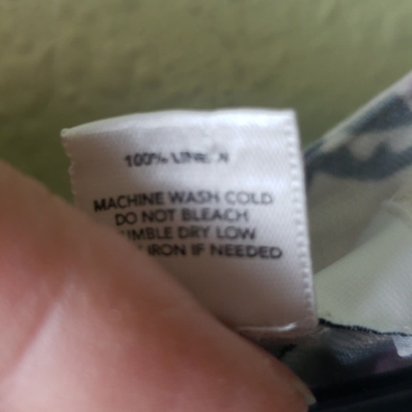 Ann Taylor Loft Linen Floral Dress Size 2 - Picture 5 of 8